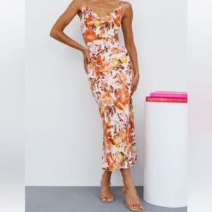 Hello Molly Tropical Punch Midi Dress - Size Small